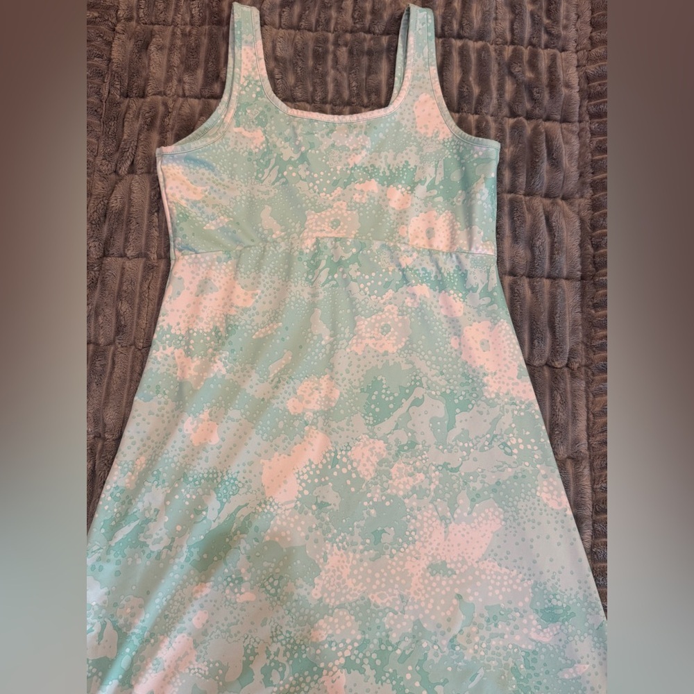 Columbia PFG Freezer lll Mint Green Tie-Dye Dress - Picture 3 of 8